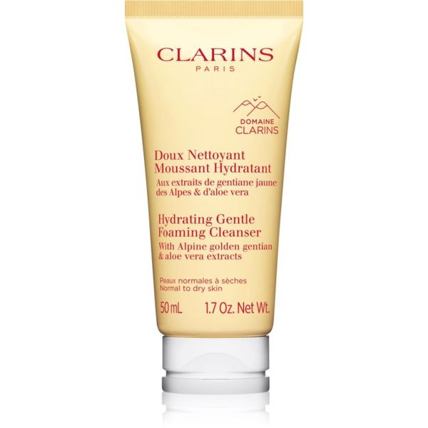 Clarins Clarins Cleansing Hydrating Gentle Foaming Cleanser čistilna pena z vlažilnim učinkom 50 ml