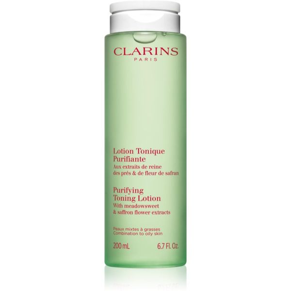 Clarins Clarins Cleansing Purifying Toning Lotion čistilni tonik za mešano do mastno kožo 200 ml