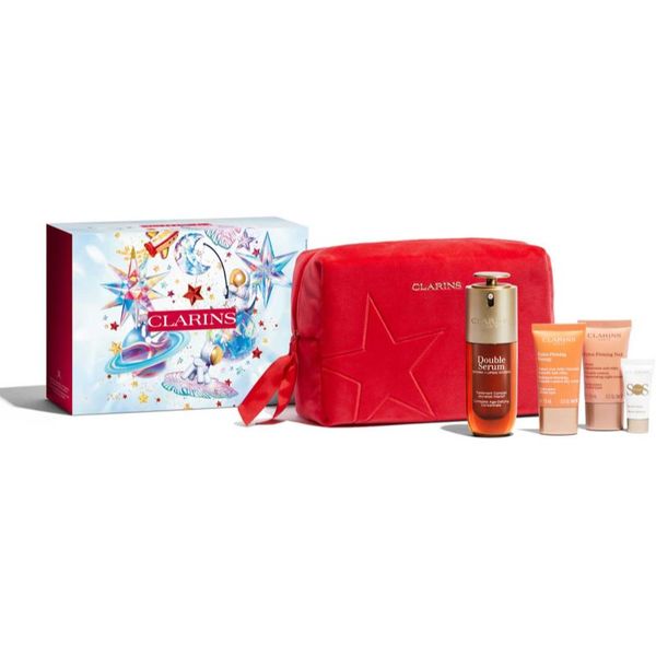 Clarins Clarins Double Serum & Extra Firming Collection darilni set za zrelo kožo Luminosity