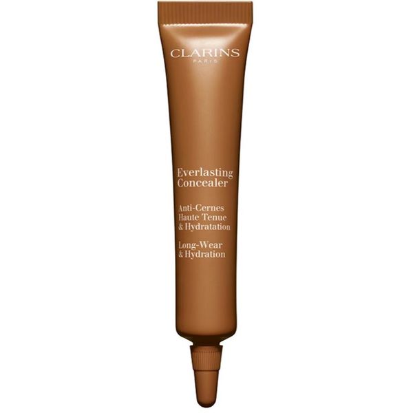 Clarins Clarins Everlasting Concealer Long-Wear & Hydration vlažilni korektor proti temnim kolobarjem odtenek 04 deep 12 ml