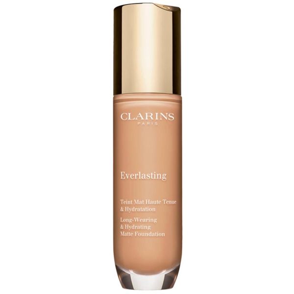 Clarins Clarins Everlasting Foundation dolgoobstojen tekoči puder z mat učinkom odtenek 107C - Beige 30 ml