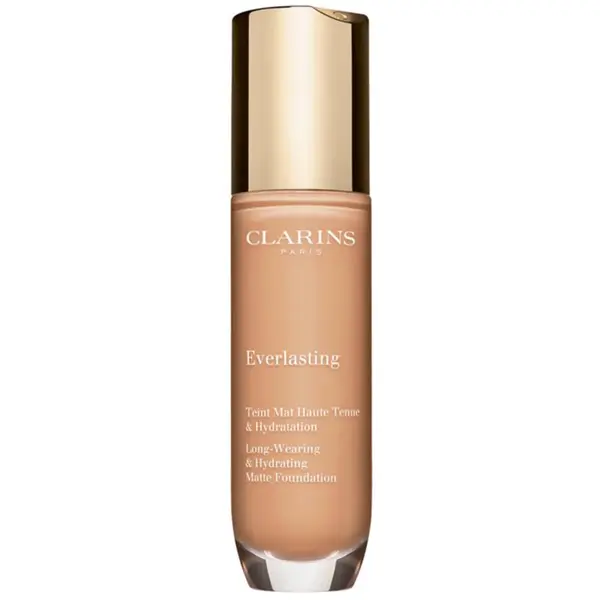 Clarins Clarins Everlasting Foundation dolgoobstojen tekoči puder z mat učinkom odtenek 107C - Beige 30 ml