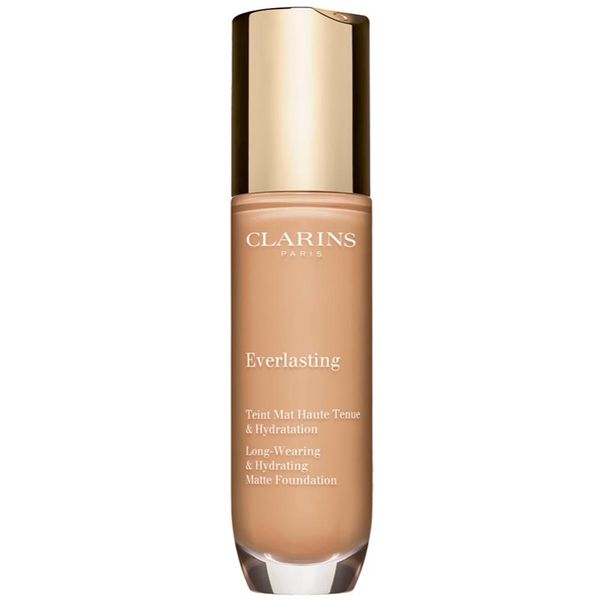 Clarins Clarins Everlasting Foundation dolgoobstojen tekoči puder z mat učinkom odtenek 108W - Sand 30 ml