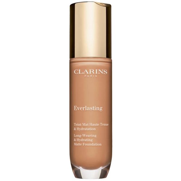 Clarins Clarins Everlasting Foundation dolgoobstojen tekoči puder z mat učinkom odtenek 112C - Amber 30 ml