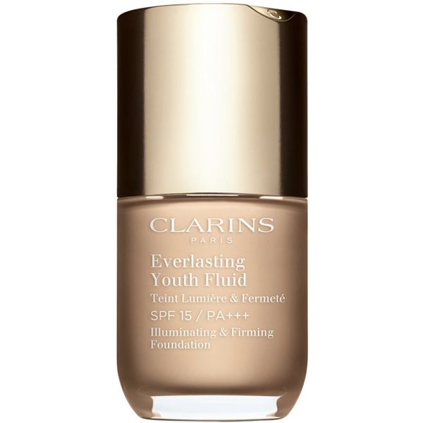 Clarins Clarins Everlasting Youth Fluid Foundation posvetlitvena podlaga SPF 15 odtenek 105 Nude 30 ml