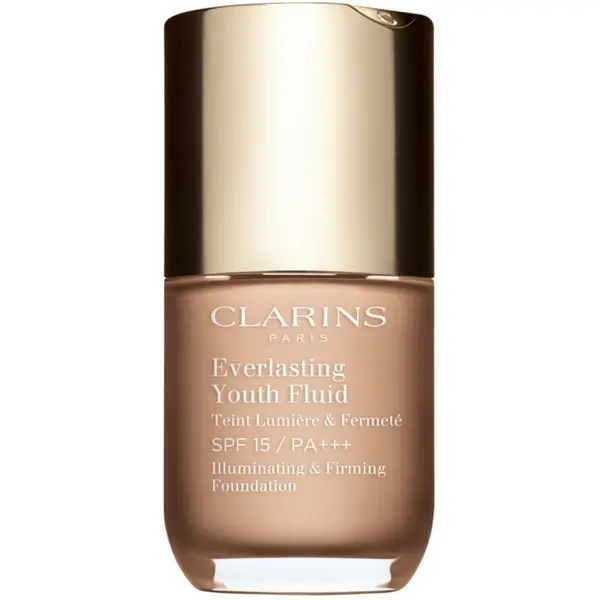 Clarins Clarins Everlasting Youth Fluid Foundation posvetlitvena podlaga SPF 15 odtenek 107 Beige 30 ml