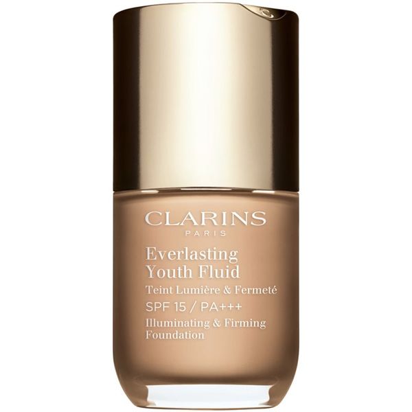 Clarins Clarins Everlasting Youth Fluid Foundation posvetlitvena podlaga SPF 15 odtenek 108.3 Organza 30 ml