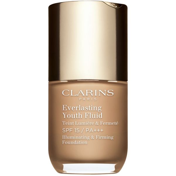 Clarins Clarins Everlasting Youth Fluid Foundation posvetlitvena podlaga SPF 15 odtenek 111 Toffe 30 ml