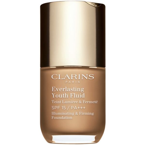 Clarins Clarins Everlasting Youth Fluid Foundation posvetlitvena podlaga SPF 15 odtenek 114 Cappuccino 30 ml