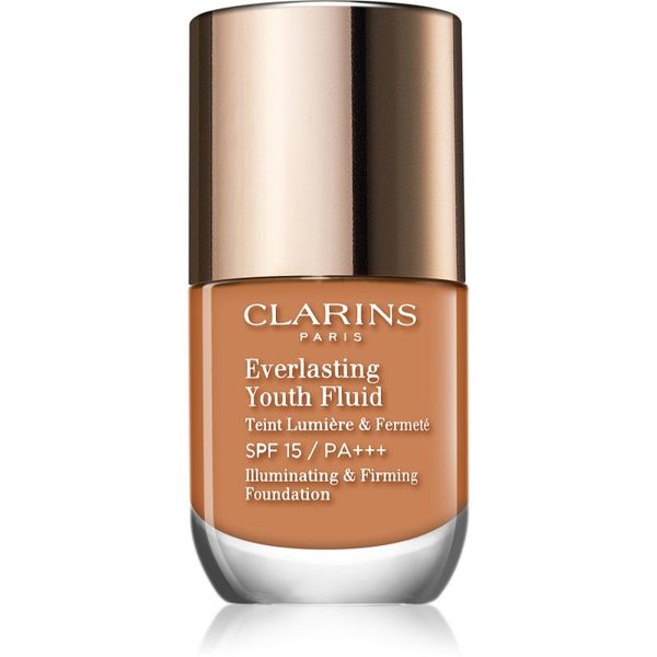 Clarins Clarins Everlasting Youth Fluid posvetlitvena podlaga SPF 15 odtenek 112 Amber 30 ml