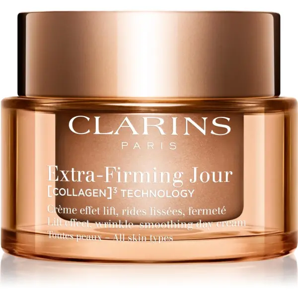 Clarins Clarins Extra-Firming Day Cream dnevna lifting krema proti gubam za vse tipe kože 50 ml