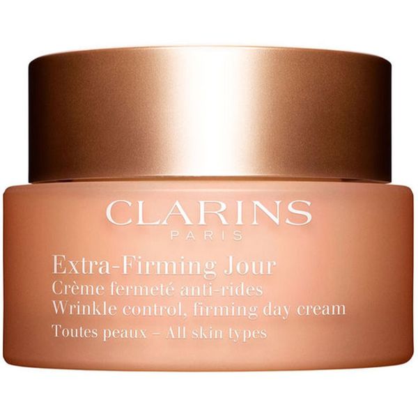 Clarins Clarins Extra-Firming Day dnevna lifting krema proti gubam za vse tipe kože 50 ml