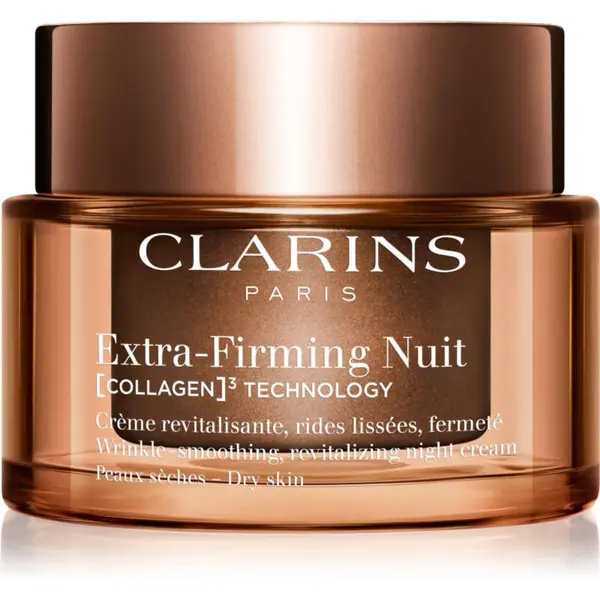 Clarins Clarins Extra-Firming Night Cream nočna lifting krema proti gubam za suho kožo 50 ml