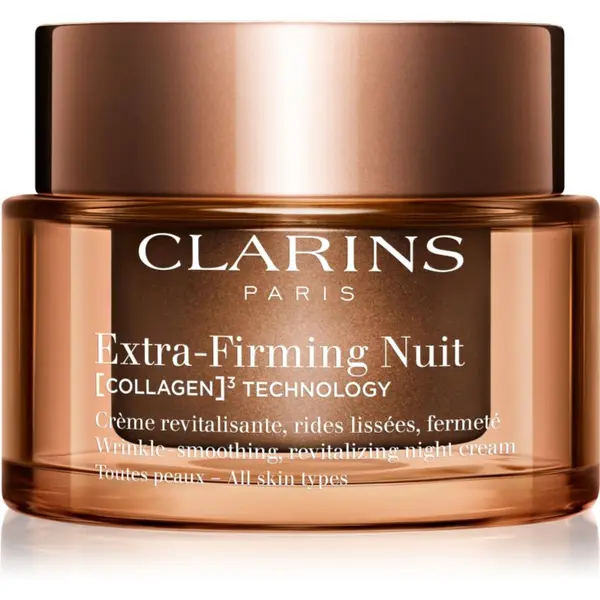 Clarins Clarins Extra-Firming Night Cream nočna lifting krema proti gubam za vse tipe kože 50 ml