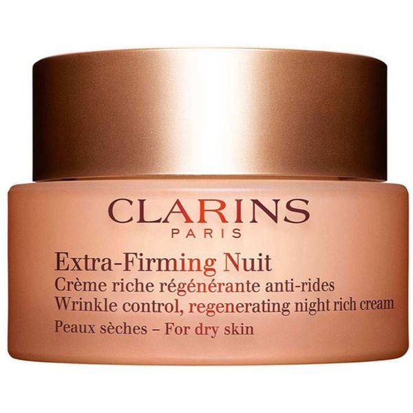 Clarins Clarins Extra-Firming Night nočna krema za učvrstitev kože in proti gubam za suho kožo 50 ml