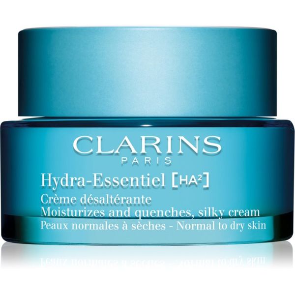 Clarins Clarins Hydra-Essentiel [HA²] Silky Cream vlažilna dnevna krema za učvrstitev kože s hialuronsko kislino 50 ml