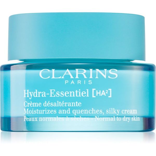 Clarins Clarins Hydra-Essentiel [HA²] Silky Cream vlažilna dnevna krema za učvrstitev kože s hialuronsko kislino 50 ml
