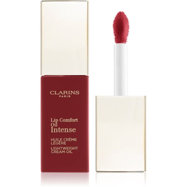 Clarins Clarins Lip Comfort Oil Intense oljast sijaj za ustnice s hranilnim učinkom odtenek 04 Intense Rosewood 6 ml