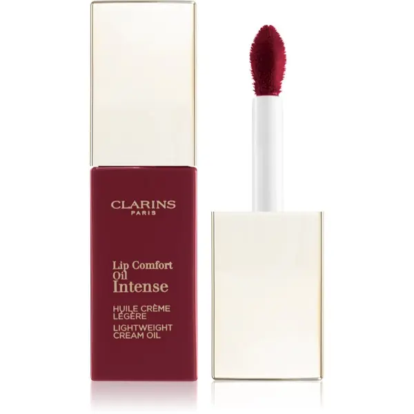 Clarins Clarins Lip Comfort Oil Intense oljast sijaj za ustnice s hranilnim učinkom odtenek 05 Intense Pink 6 ml