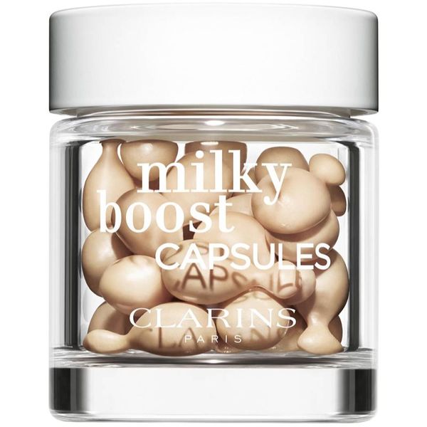 Clarins Clarins Milky Boost Capsules posvetlitvena podlaga kapsule odtenek 01 30x0,2 ml