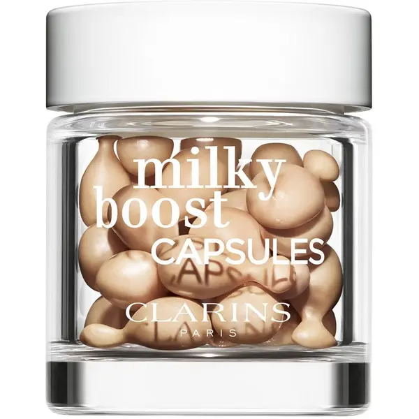 Clarins Clarins Milky Boost Capsules posvetlitvena podlaga kapsule odtenek 02 30x0.2 ml