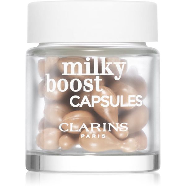 Clarins Clarins Milky Boost Capsules posvetlitvena podlaga kapsule odtenek 02 30x0,2 ml