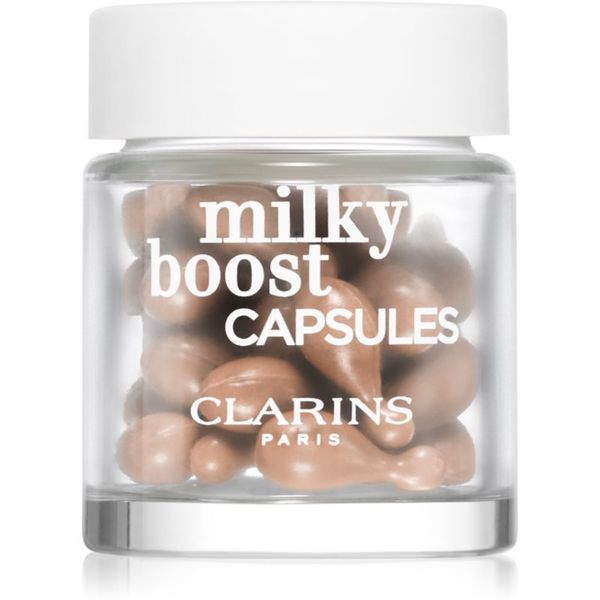 Clarins Clarins Milky Boost Capsules posvetlitvena podlaga kapsule odtenek 03 30x0,2 ml