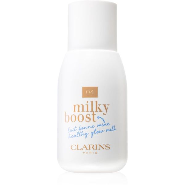 Clarins Clarins Milky Boost tonirano mleko za poenotenje tona kože odtenek 04 Milky Auburn 50 ml