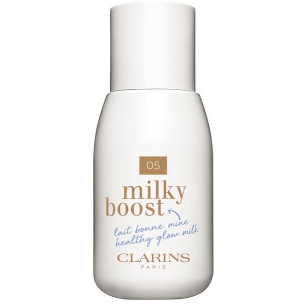 Clarins Clarins Milky Boost tonirano mleko za poenotenje tona kože odtenek 05 Milky Sandalwood 50 ml