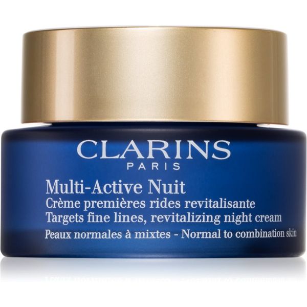 Clarins Clarins Multi-Active Night nočna revitalizacijska krema za drobne linije za normalno do mešano kožo 50 ml
