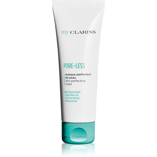 Clarins Clarins My Clarins Pore-Less Skin Perfecting Mask maska iz ilovice za uravnavanje 50 ml