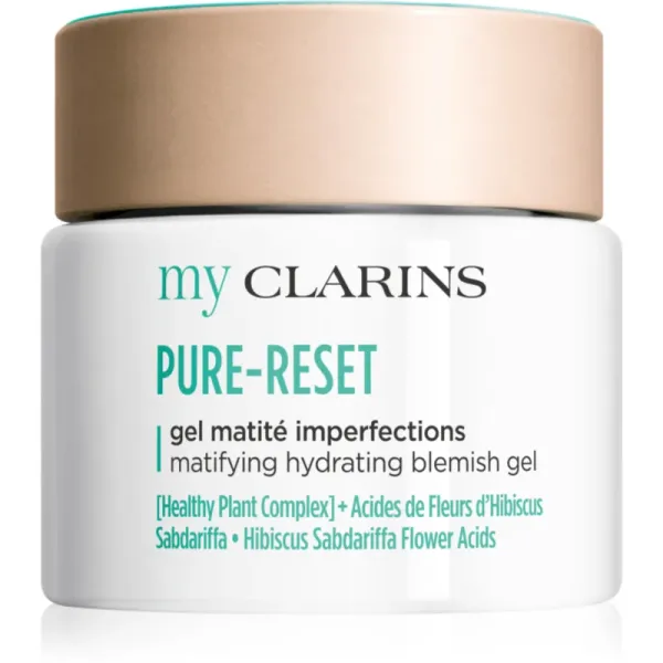 Clarins Clarins My Clarins Pure-Reset Matifying Hydrating Blemish Gel matirajoči gel za kožo z nepravilnostmi 50 ml