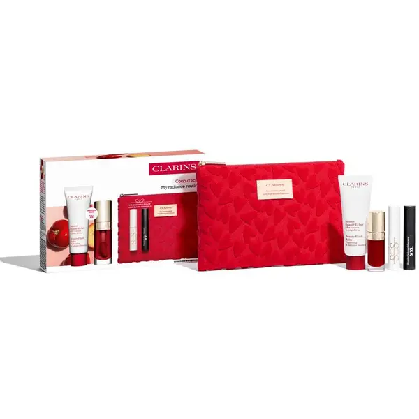 Clarins Clarins My Radiance Routine darilni set za lep obraz