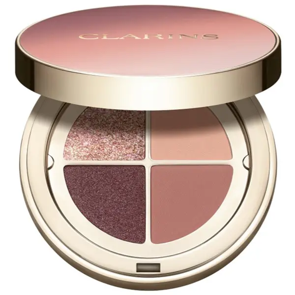 Clarins Clarins Ombre 4 Colour Eye Palette paleta senčil za oči za dolgoobstojen učinek odtenek 01 - Fairy Tale Nude Gradation 4.2 g