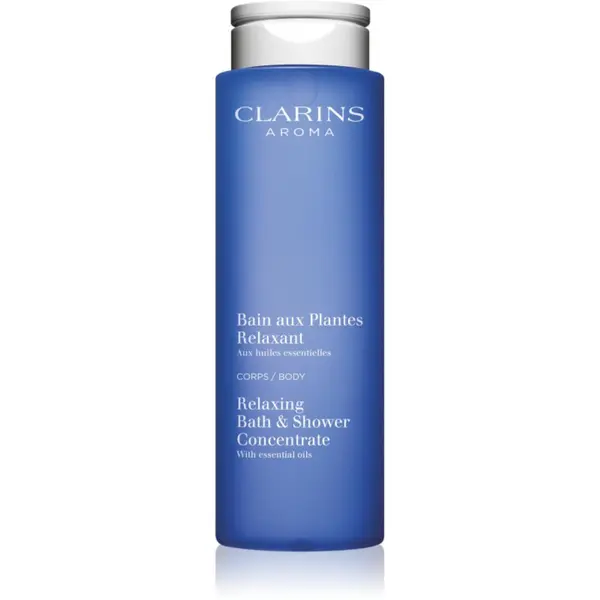 Clarins Clarins Relax Bath & Shower Concentrate gel za prhanje in kopanje z eteričnimi olji 200 ml