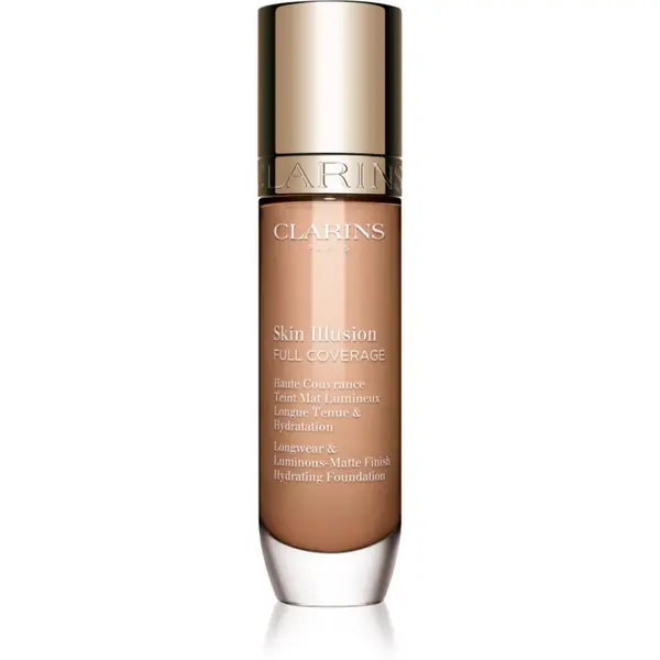 Clarins Clarins Skin Illusion Hydrating Foundation visoko prekrivni tekoči puder odtenek 108.5W 30 ml