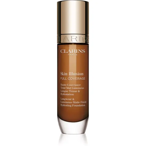Clarins Clarins Skin Illusion Hydrating Foundation visoko prekrivni tekoči puder odtenek 118N 30 ml