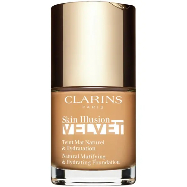 Clarins Clarins Skin Illusion Velvet tekoči puder z mat finišem s hranilnim učinkom odtenek 112.3N 30 ml