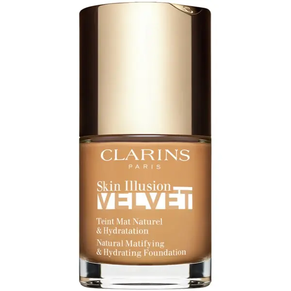 Clarins Clarins Skin Illusion Velvet tekoči puder z mat finišem s hranilnim učinkom odtenek 114N 30 ml