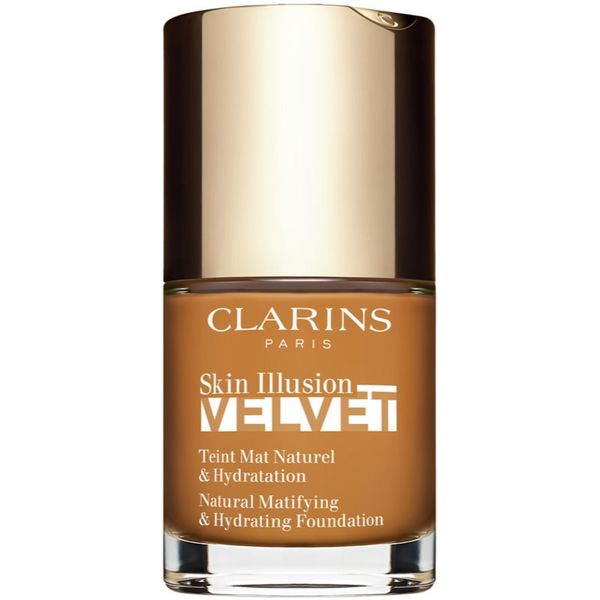 Clarins Clarins Skin Illusion Velvet tekoči puder z mat finišem s hranilnim učinkom odtenek 117N 30 ml