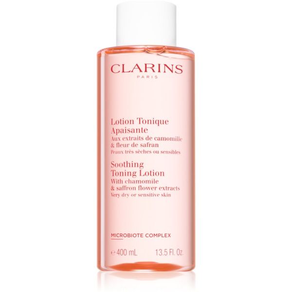 Clarins Clarins SoothingToning Lotion pomirjajoči tonik za občutljivo in zelo suho kožo 400 ml