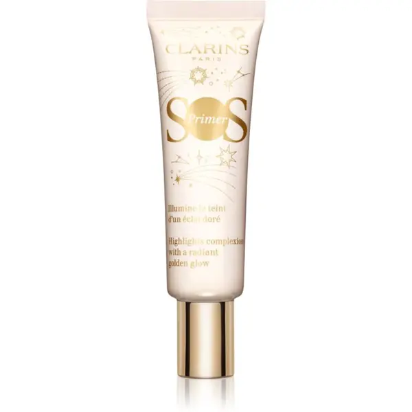 Clarins Clarins SOS Primer Gold Glow posvetlitvena podlaga za ličila (primer) 30 ml