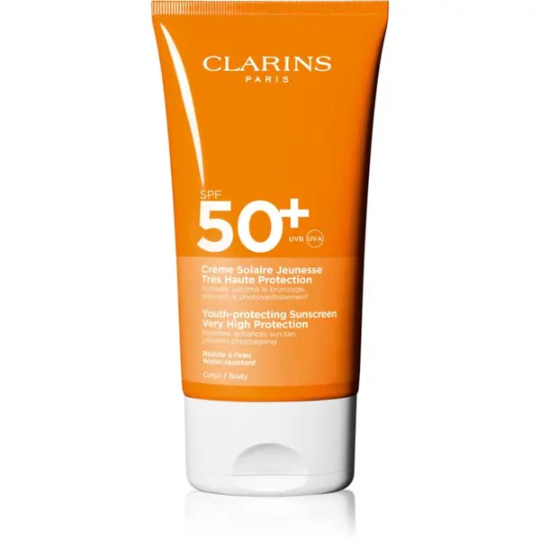 Clarins Clarins Sun Body Cream SPF50+ krema za sončenje SPF 50+ 150 ml
