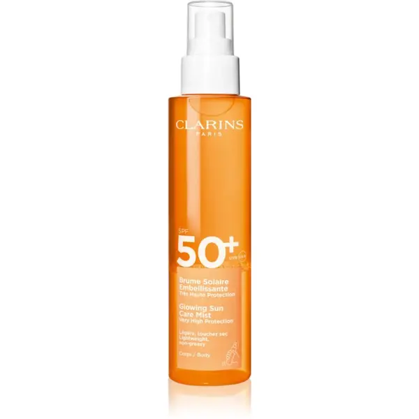 Clarins Clarins Sun Body Mist SPF50+ meglica za sončenje v pršilu za telo SPF 50+ 150 ml