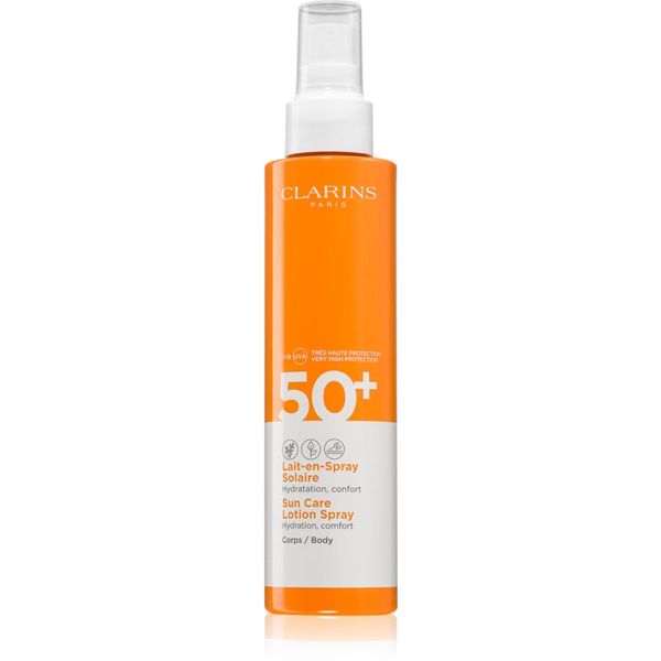 Clarins Clarins Sun Care Lotion Spray zaščitno pršilo za sončenje SPF 50+ 150 ml