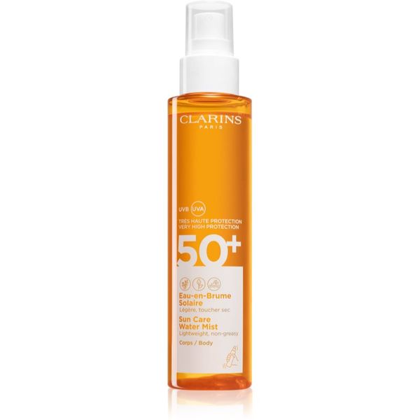 Clarins Clarins Sun Care Water Mist transparentna meglica za sončenje SPF 50+ 150 ml