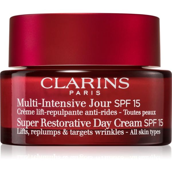 Clarins Clarins Super Restorative Day Cream SPF 15 dnevna krema za vse tipe kože 50 ml