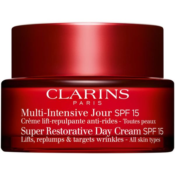 Clarins Clarins Super Restorative Day Cream SPF 15 dnevna krema za vse tipe kože SPF 15 50 ml