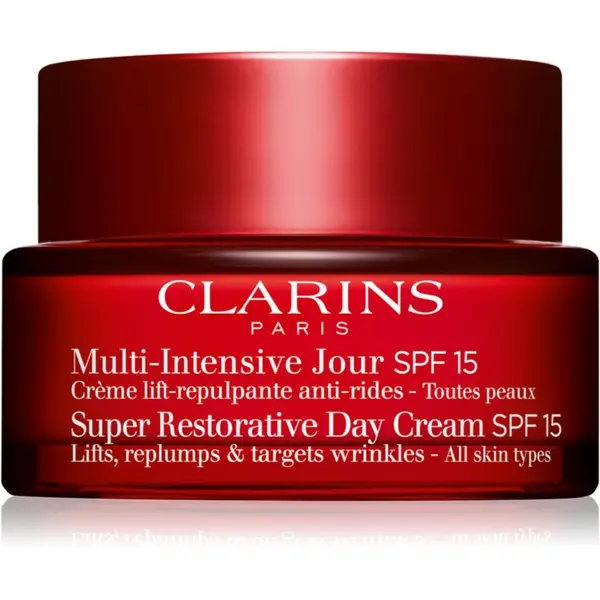 Clarins Clarins Super Restorative Day Cream SPF 15 pomlajevalna dnevna krema SPF 15 50 ml