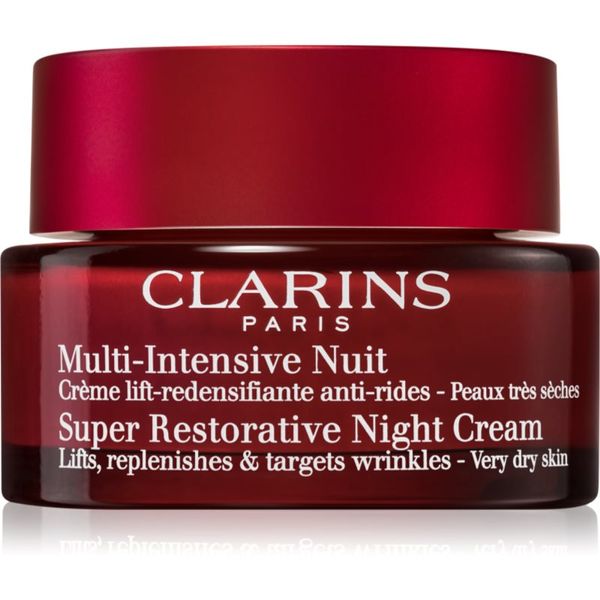 Clarins Clarins Super Restorative Night Cream nočna krema za suho do zelo suho kožo 50 ml